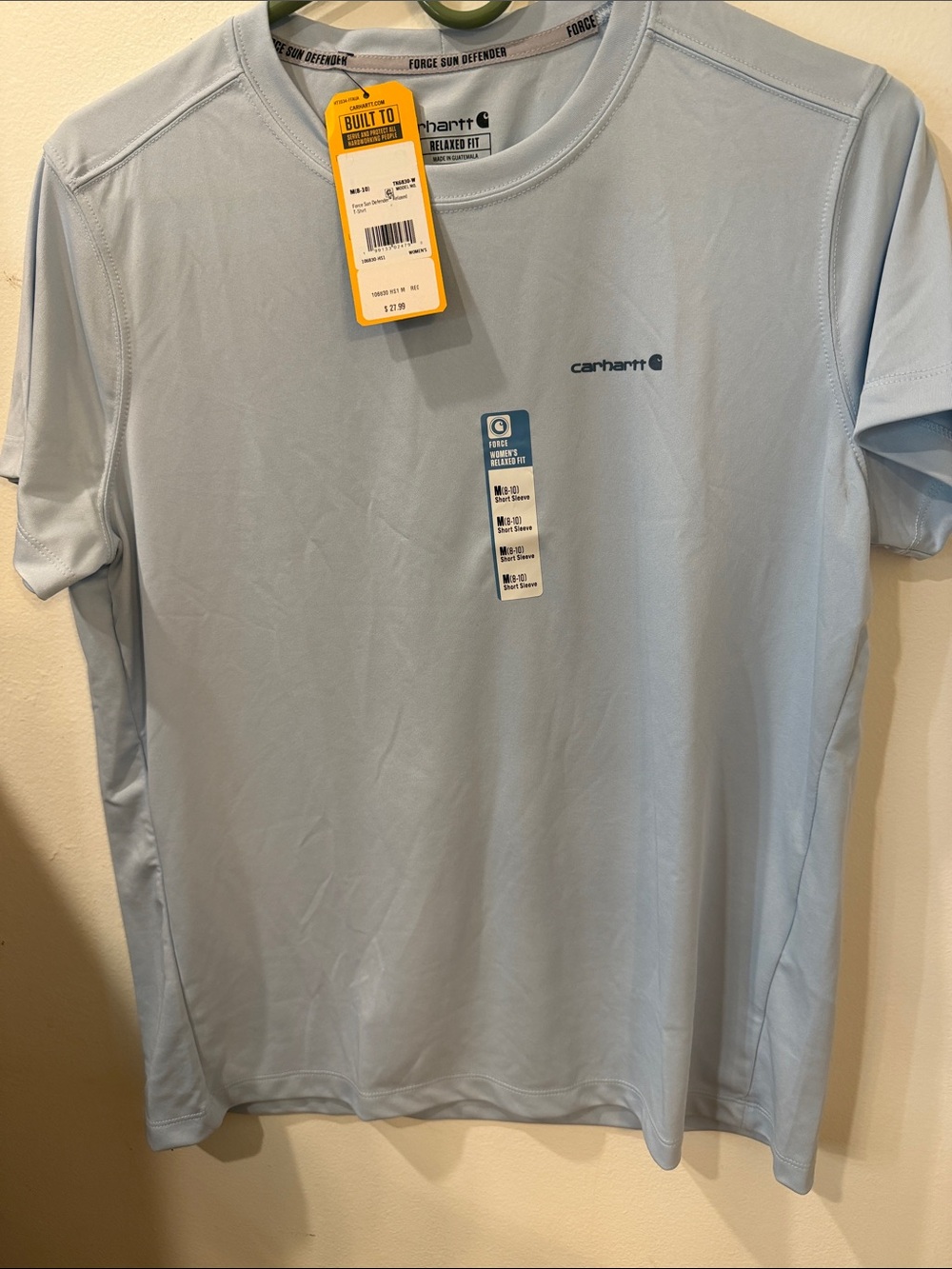 Carhartt Light Blue Short-Sleeve Work Tee